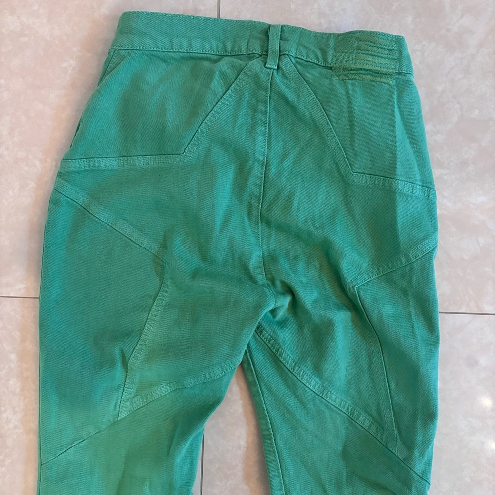 REVICE Vibrant Green Denim Pants